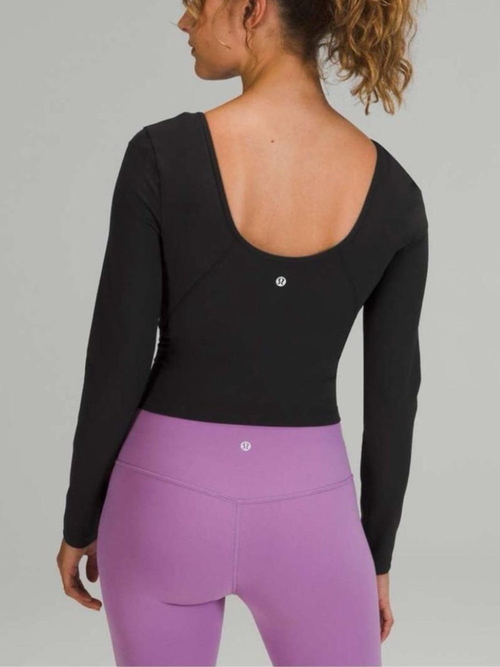 Lululemon Align Long Sleeve crop top